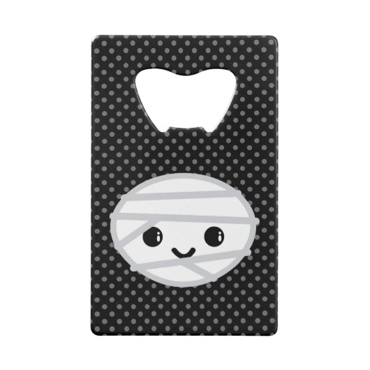 Kawaii Mummy Bottle Opener Creditkaart Flessenopener (Achterkant)