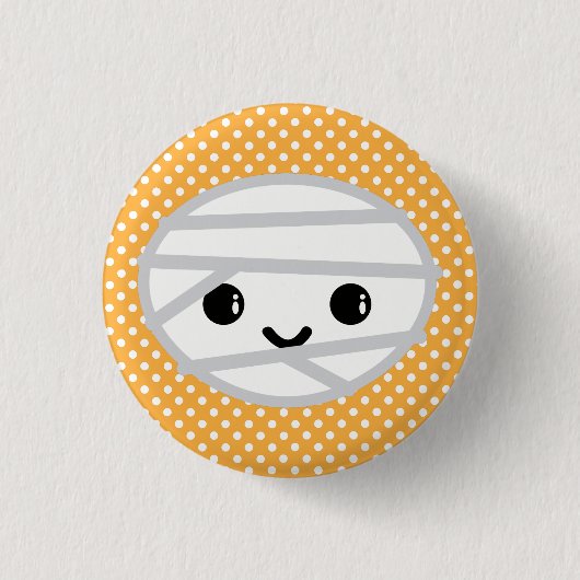 Kawaii Mummy Button (Voorkant)