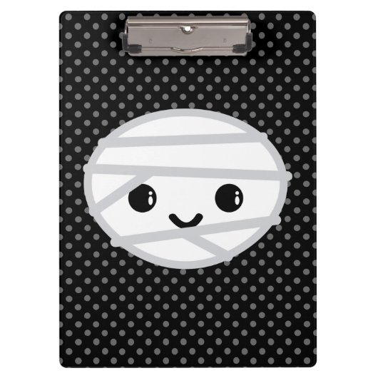 Kawaii Mummy Clip Board Klembord (Voorkant)
