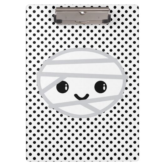 Kawaii Mummy Clip Board Klembord (Voorkant)