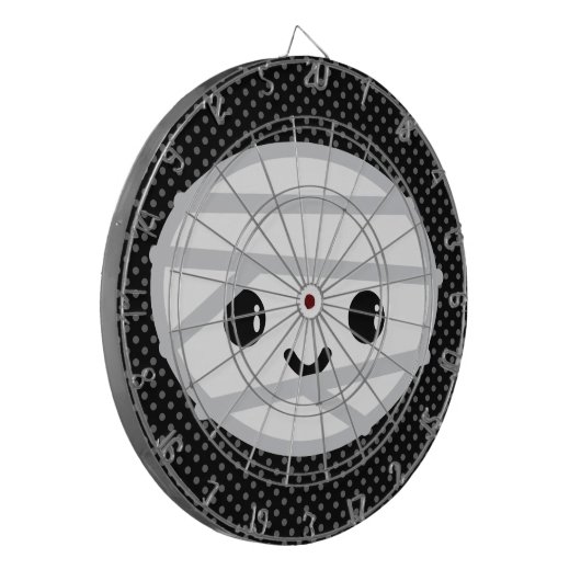 Kawaii Mummy Dart Board Dartbord (Voorkant Links)