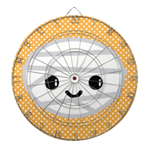 Kawaii Mummy Dart Board Dartbord (Voorkant)