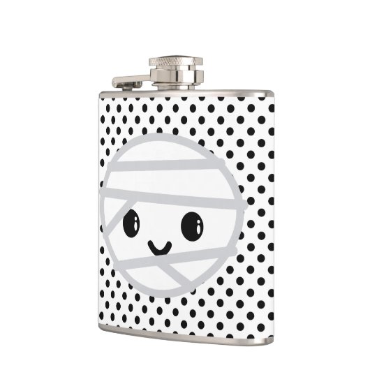 Kawaii Mummy Flask Heupfles (Links)