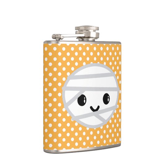 Kawaii Mummy Flask Heupfles (Rechts)