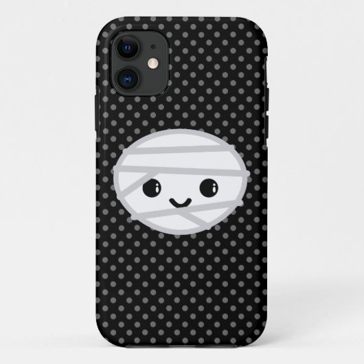 Kawaii Mummy iPhone Case (Achterkant)