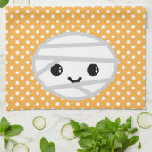 Kawaii Mummy Kitchen Towel Theedoek (Gevouwen)