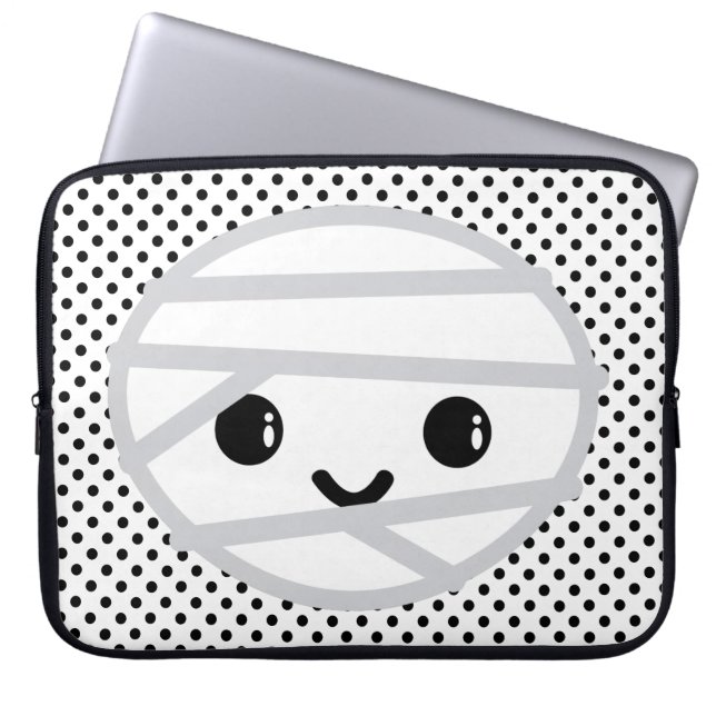 Kawaii Mummy-laptophoes Laptop Sleeve (Voorkant)