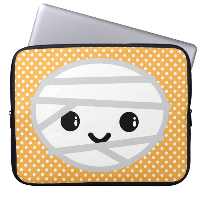 Kawaii Mummy-laptophoes Laptop Sleeve (Voorkant)