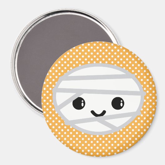Kawaii Mummy Magnet (Voorkant / Achterkant)
