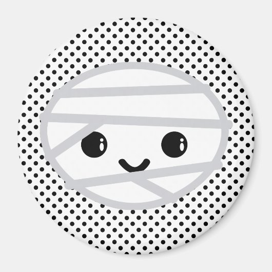 Kawaii Mummy Magnet (Voorkant)