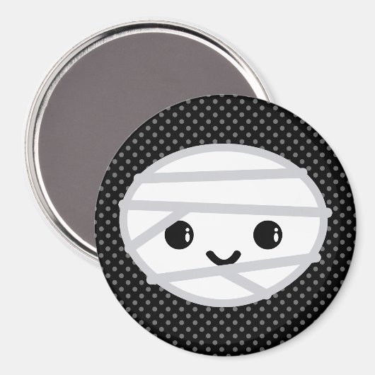 Kawaii Mummy Magnet (Voorkant / Achterkant)