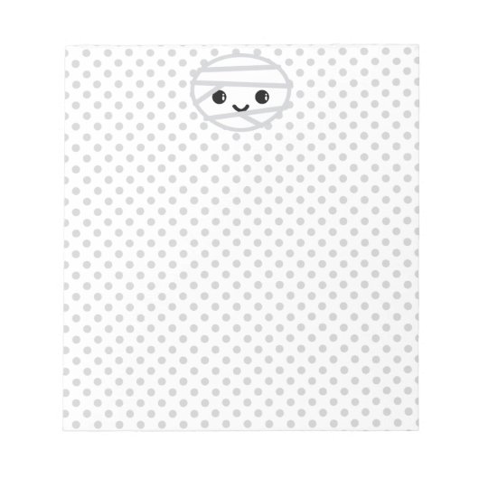 Kawaii Mummy Notepad Notitieblok (Voorkant)