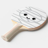 Kawaii Mummy Ping Pong Paddle Tafeltennisbatje (Voorkant Gekanteld)