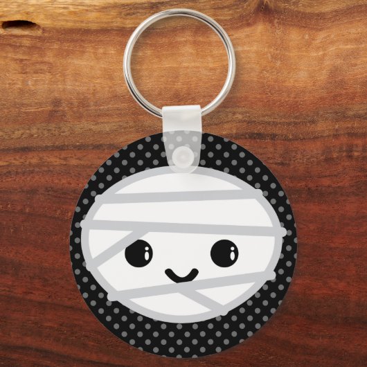 Kawaii Mummy Sleutelhanger (Voorkant)