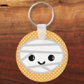 Kawaii Mummy Sleutelhanger (Voorkant)