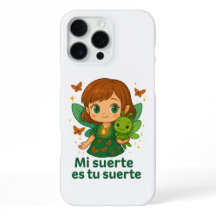 Kawaii Muse & Lucky Cricket – iPhone Hoesje met Ge