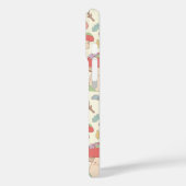 Kawaii Mushroom Snail Pattern Phone Case (Achterkant / Links)