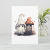 Kawaii Mushroom Trolls Kaart (Staand voorkant)