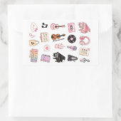 kawaii music stickers pack (Tas)