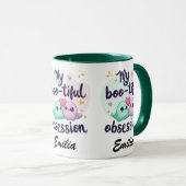 Kawaii My Bootiful Obsession Naam Halloween Mok (Voorkant rechts)