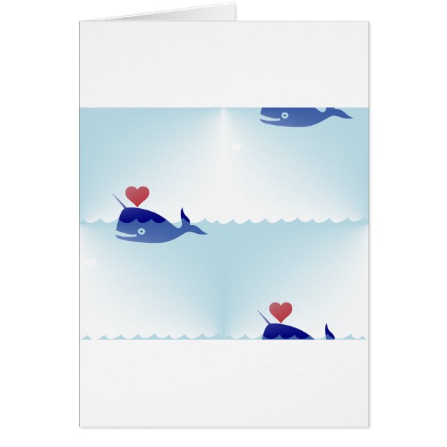 kawaii narwhal (Voorkant)