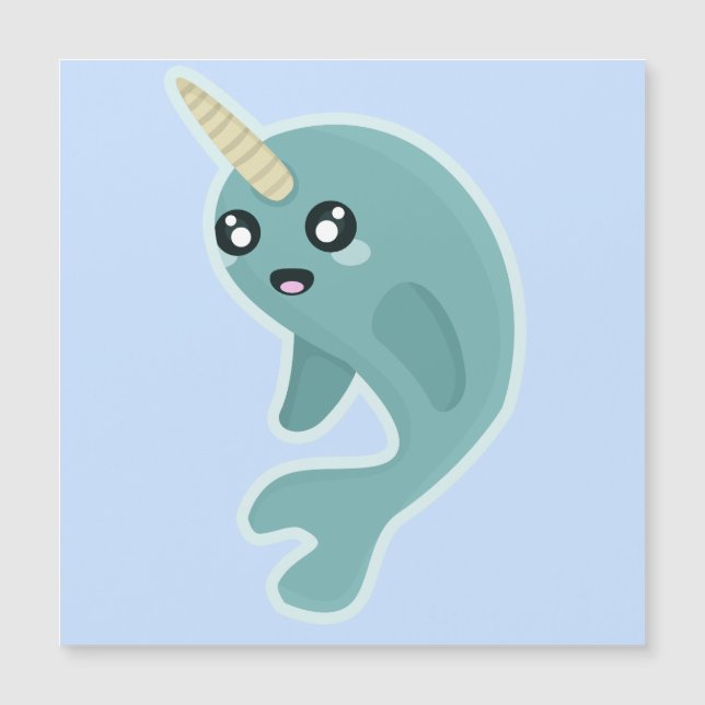 Kawaii Narwhal (Voorkant)
