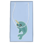Kawaii Narwhal Klein Cadeauzakje (Voorkant)
