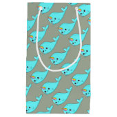Kawaii Narwhal Klein Cadeauzakje (Voorkant)