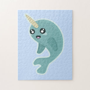 Kawaii Narwhal Legpuzzel