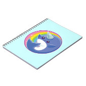 Kawaii Narwhal Notitieboek (Linkerzijde)