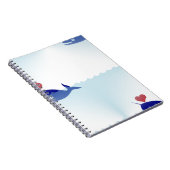 kawaii narwhal notitieboek (Rechterzijde)
