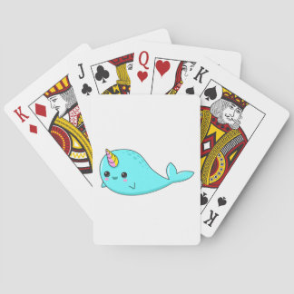Kawaii Narwhal-speelkaarten Pokerkaarten