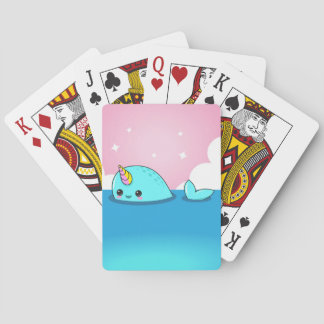 Kawaii Narwhal-speelkaarten Pokerkaarten
