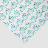 Kawaii Narwhal Tissuepapier (Detail)
