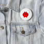 Kawaii Neko Linux Cat Ronde Button 5,7 Cm (In situ)