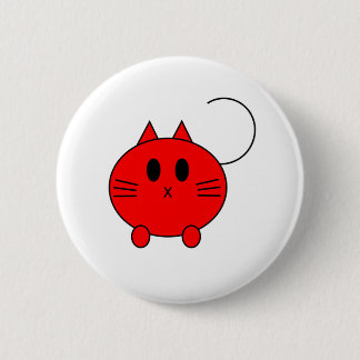 Kawaii Neko Linux Cat Ronde Button 5,7 Cm