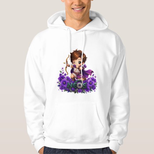 Kawaii Neos Zodiac Boogschutter Hoodie (Voorkant)