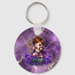Kawaii Neos Zodiac Boogschutter Sleutelhanger