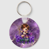 Kawaii Neos Zodiac Boogschutter Sleutelhanger (Achterkant)