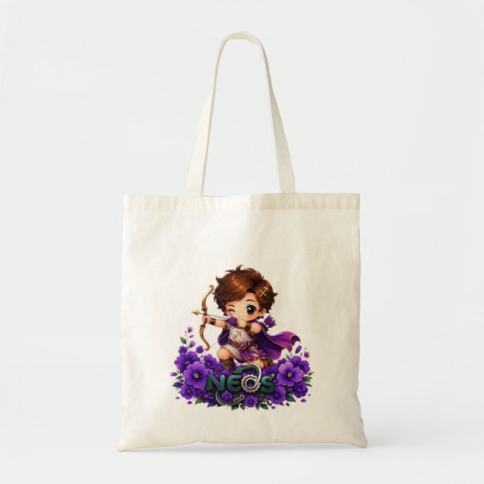 Kawaii Neos Zodiac Boogschutter Tote Bag (Voorkant)