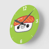 Kawaii Nigiri Sushi Clock Ronde Klok (Hoek)