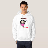 Kawaii Ninja geeft om Japan Hoodie (Voorkant volledig)
