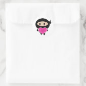 Kawaii Ninja Heart Giver Sticker (Tas)