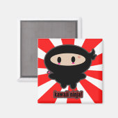 Kawaii Ninja Magnet (Voorkant / Achterkant)