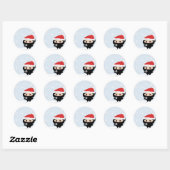 Kawaii Ninja Santa Stickers (Vel)