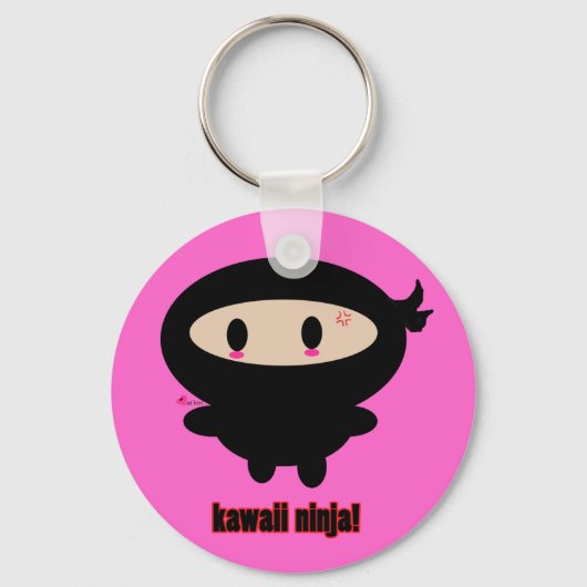 Kawaii Ninja Sleutelhanger (Voorkant)