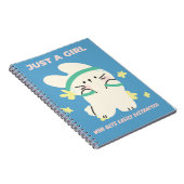 Kawaii Notitieboek - Gewoon een meisje (Rechterzijde)