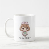 Kawaii Nurse Mug – Pastel Cute Chibi Nurse Coffee  Koffiemok (Links)