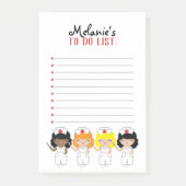kawaii NURSE SWEETIES om lijst te doen Post-it® Notes (Voorkant)