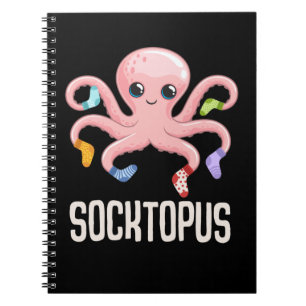 Kawaii Octopus Cute Kraken Zee Dierenvriend Notitieboek